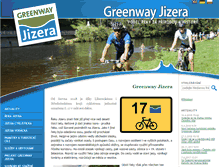 Tablet Screenshot of greenway-jizera.cz